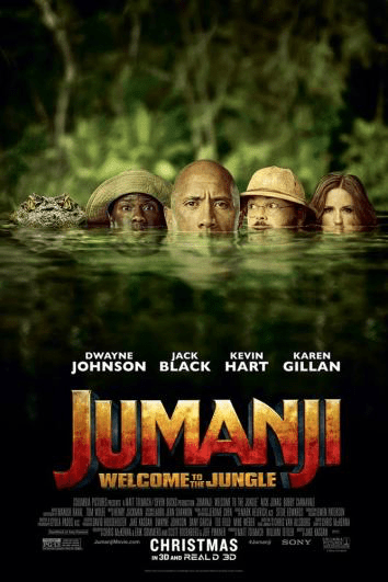 “Jumanji: Welcome to the Jungle” #moviereview