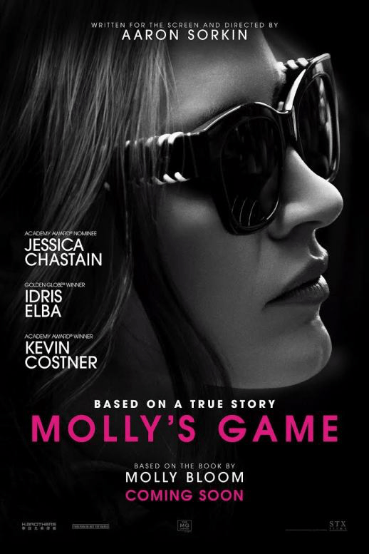 “Molly’s Game” #moviereview