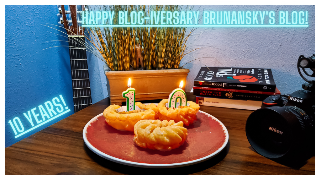 10 Years of Blogging: The Anniversary&nbsp;Post